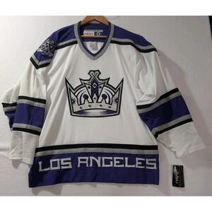 Vintage CCM Los Angeles Kings NHL Hockey Jersey Adult Large NWT NOS 1990's Y2K